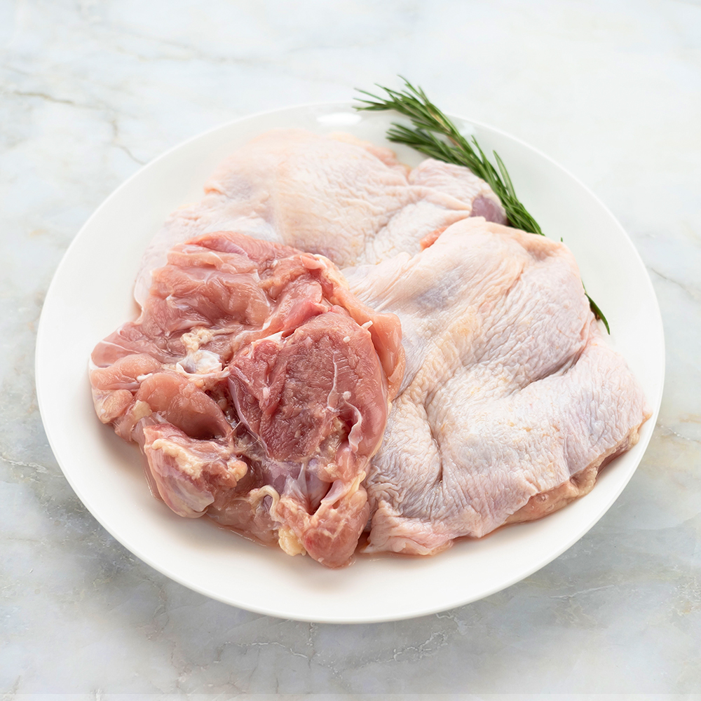 닭정육 브라질 닭다리살 2kg 냉동 뼈없는 순살 구이 스테이크 : 벌크푸드