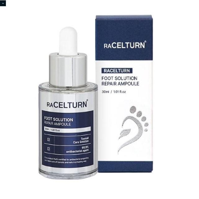 라셀턴 풋 솔루션 리페어 앰플 30ml 무좀세럼 라셀텐 손톱밑갈라짐 라셀톤 약국 : natureblom