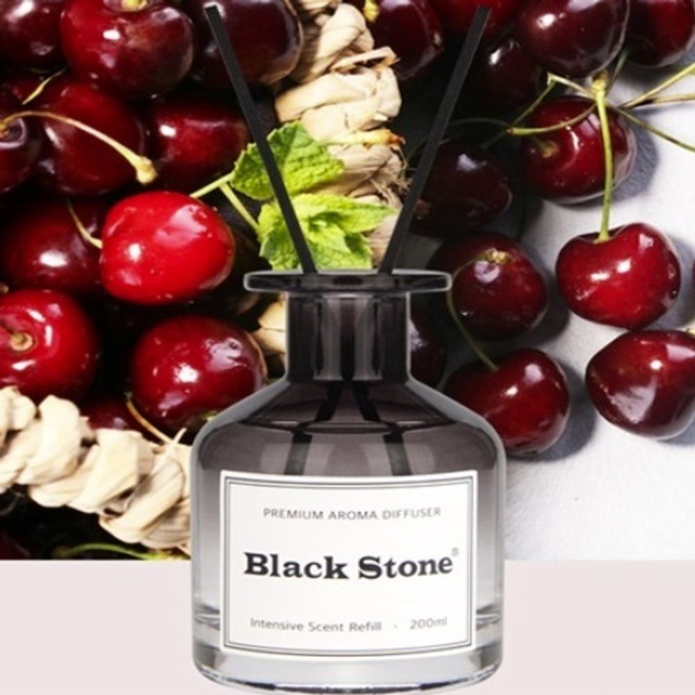 [판촉물]블랙스톤 아로마 디퓨져 130ml 스위트블랙체리향 (x 15개 묶음) : 굿스기프트