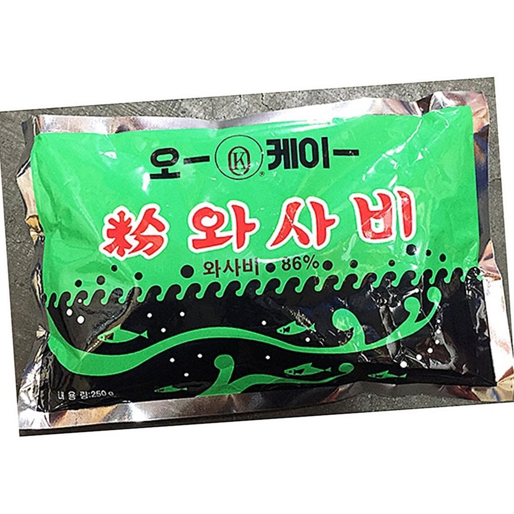 와사비가루 오케이 250g X4 단체용 : 구원식자재