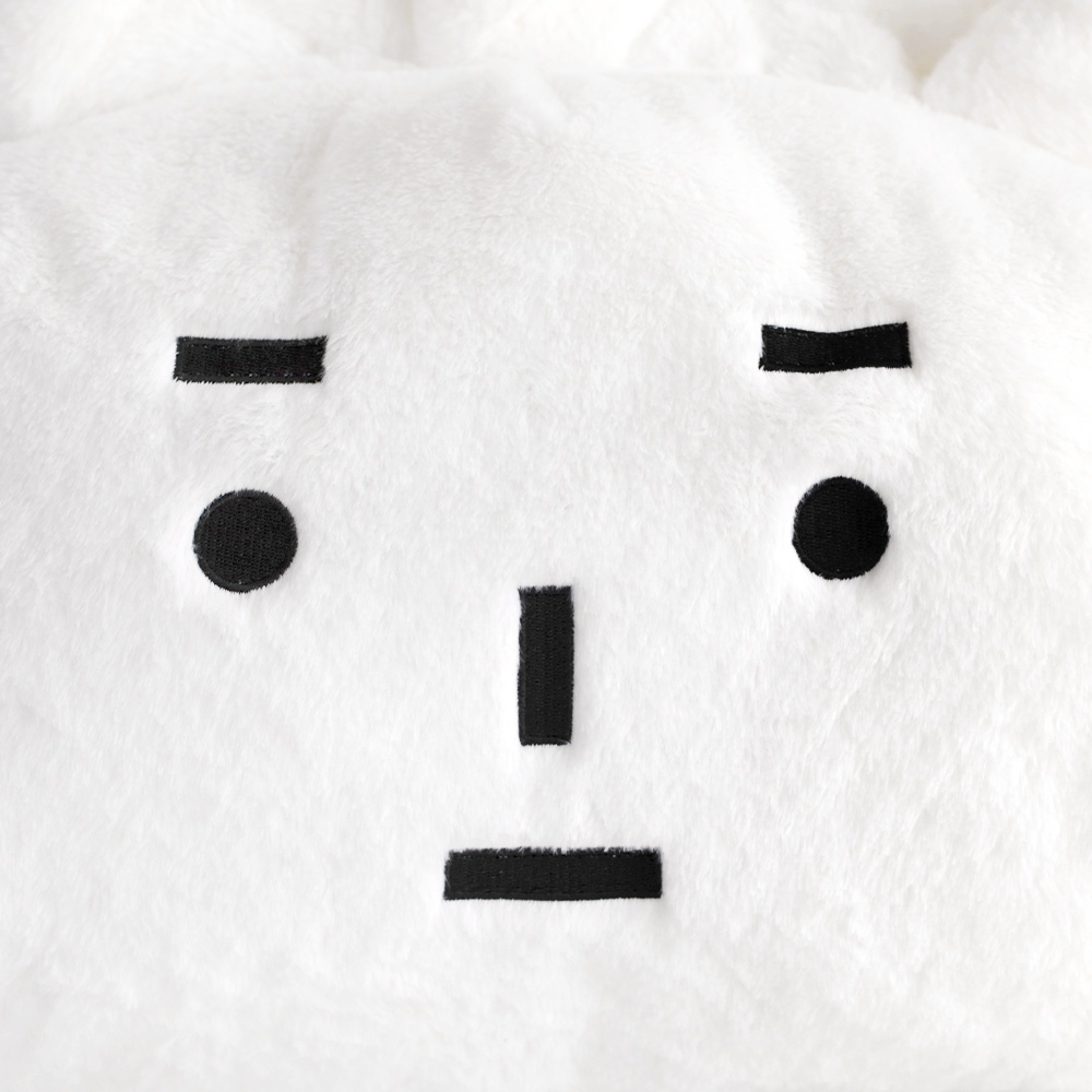 근엄한 만두 인형 등받이 소파 인테리어쿠션 모찌 침대 애착인형 선물 : 데일리오브젝트