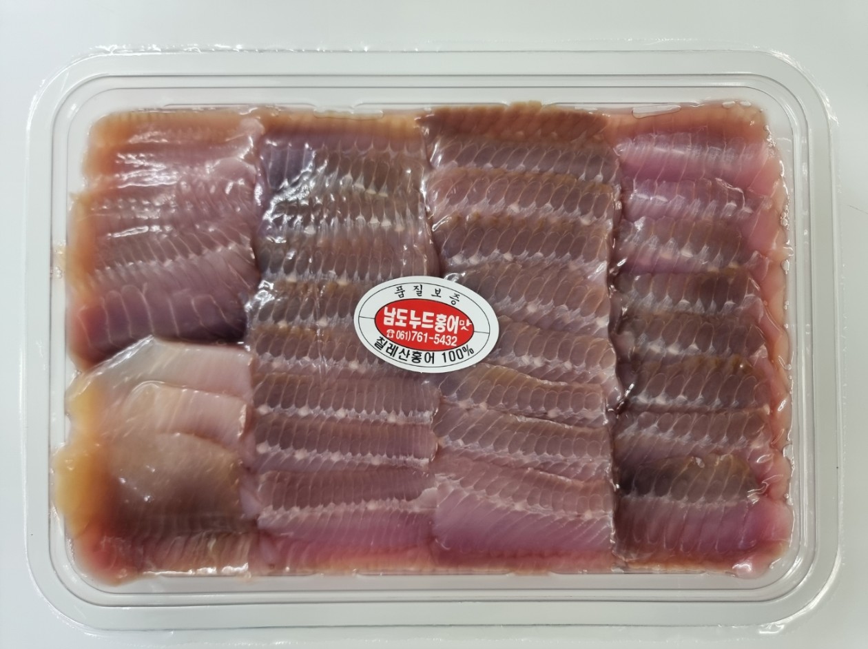 삭힌 칠레산홍어 날개살 365g : 남도홍어