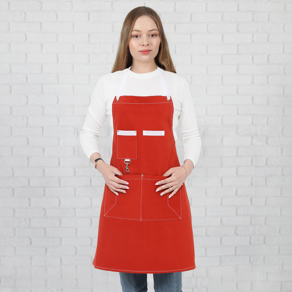 레뷰가운 캔버스 카페 앞치마 목공예 미술 작업 공방 미용실 MA01 : 레뷰가운