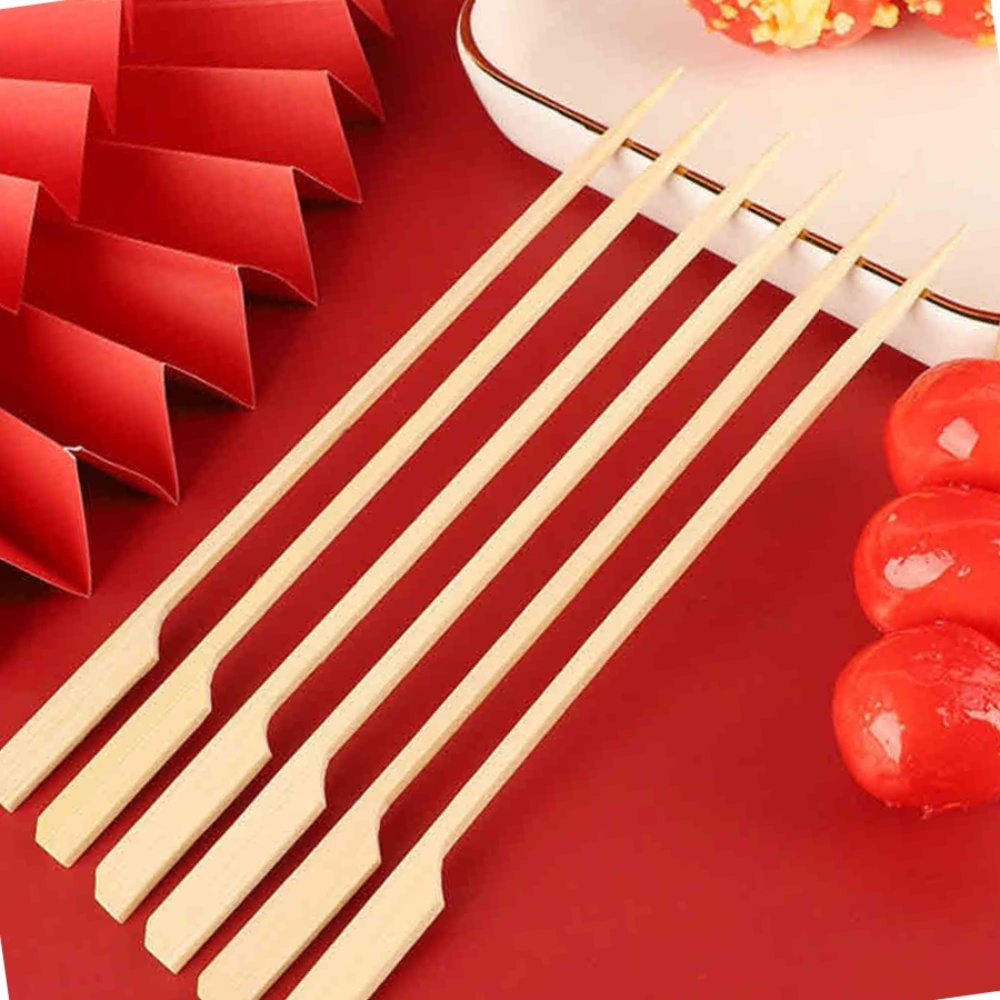 손잡이 대나무 꼬치 400p 20cm 떡 닭 탕후루 꼬챙이 닭강정 꼬지 : 전국1등 사장님