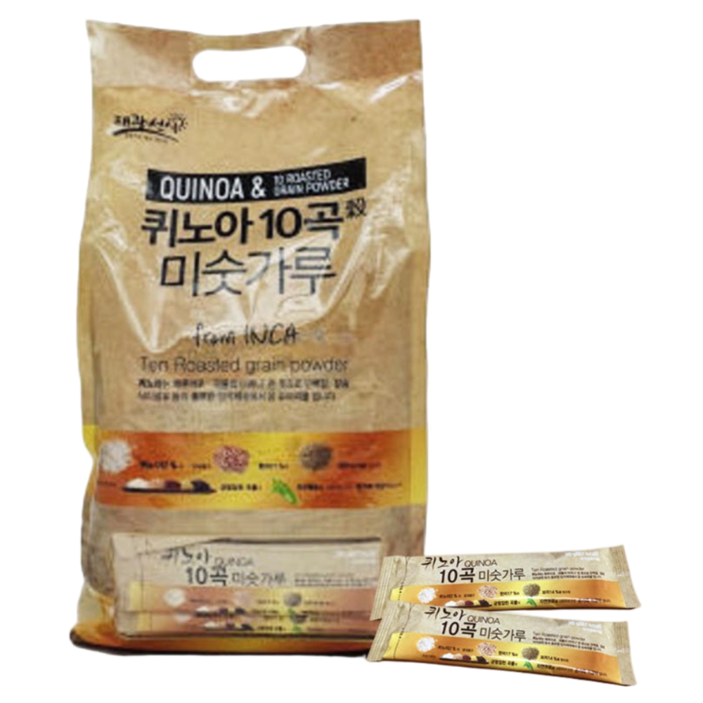 태광선식 퀴노아 미숫가루 20g x 80개입 10곡 보리 현미 자연원료 대용량 코스트코 : 유리카트