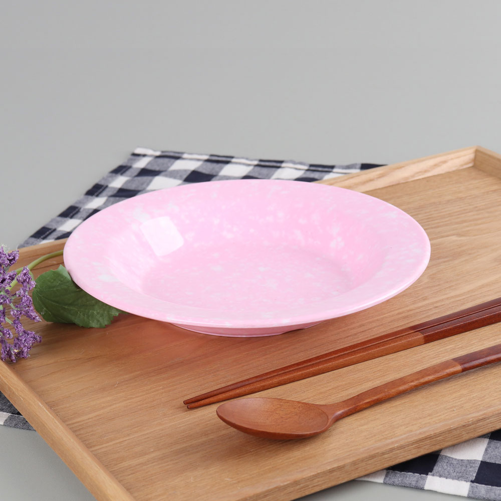 [레트로 핑크] 파스타접시 : 소문난식당