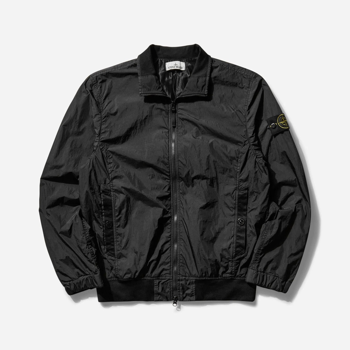 스톤아일랜드 크링클랩스 바람막이 R-NY 나일론 봄버 자켓 4100037 S0A23 : A cop