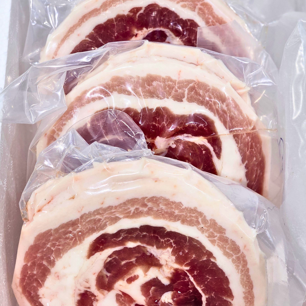꽃삼겹 꽃삼겹살 급냉 냉동 냉삼 대패 삼겹살 한돈 국내산 600g : 예담살림곳간