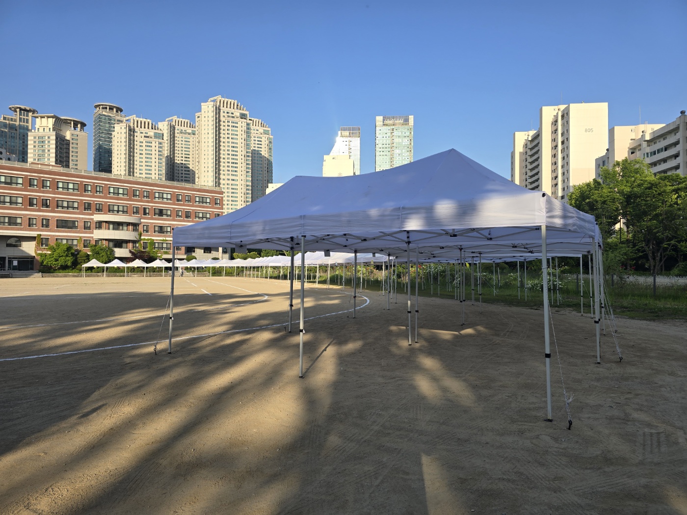 캐노피천막 대여 렌탈 3x6 행사용천막 대여 : 캐노피 천막렌탈