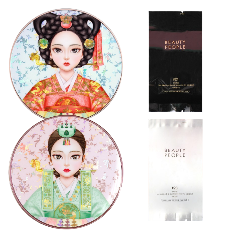 철벽녀 쿠션 시즌 15 리필 뷰티피플 팩트 광천수 파운데이션 : 하루를채우다