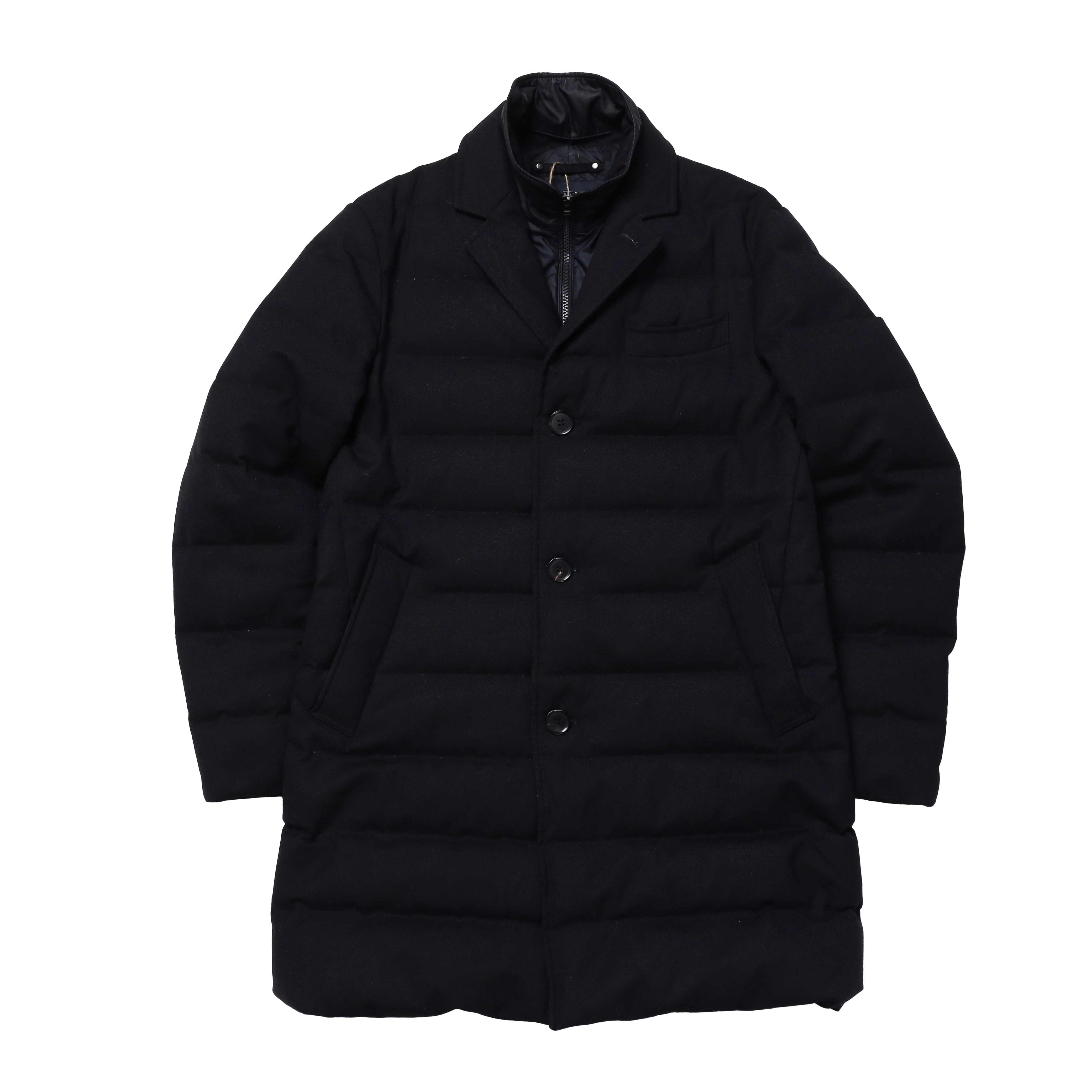 맨 온더 분 Wool Puffer Down Jacket : 발발빈티지