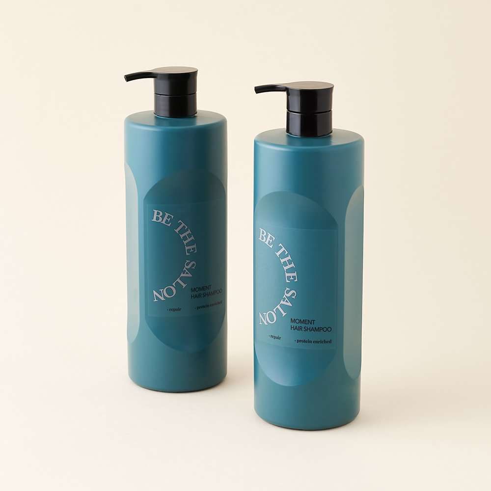 비더살롱 모먼트 대용량 미용실 퍼퓸 트리트먼트 샴푸 1000ml x 2개 : 콬몰스토어