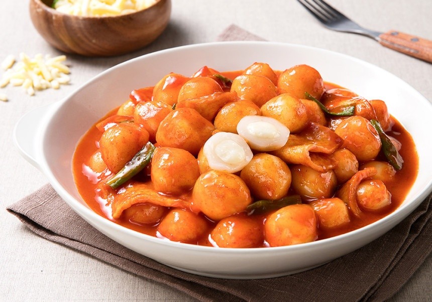 옹심떡볶이 치즈~오~ㅇ 군침나는 치즈옹볶이 1팩(2인분~) : 과일창고탐스 온라인몰