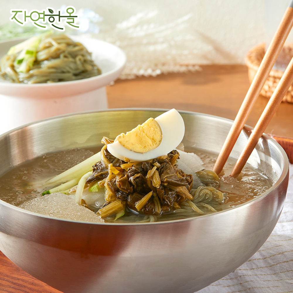 곤드레냉면 / 산채냉면10인분세트 / 강원도산나물 / 곤드레 / 국산사골 육수 : 자연한올