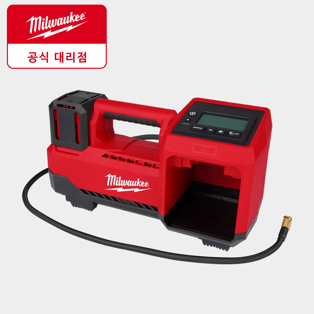 밀워키 M18 BI-0 18V 충전 공기주입기 에어펌프 휴대용 공기펌프 타이어 공기압 : 밀워키하우스