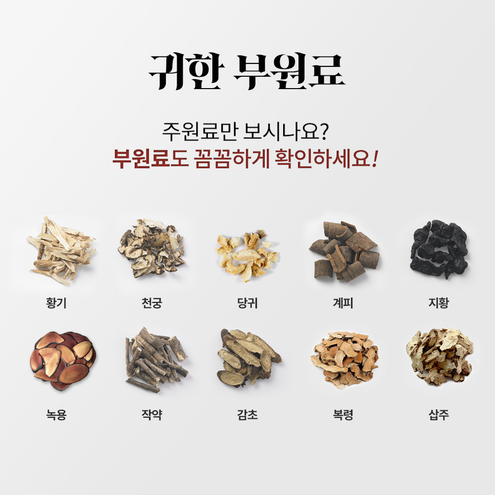 6년근 고려 홍삼정 하루한포 전체식 홍삼 스틱 365 녹용 선물세트 100포, 1개 : 고철남 공식스토어