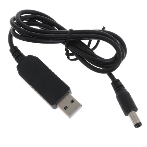 B03F USB 5V ~ 5.5mmx2.1mm 9V 충전 케이블 전원 코드 플러그 커넥터 어댑터 : 일플렉스