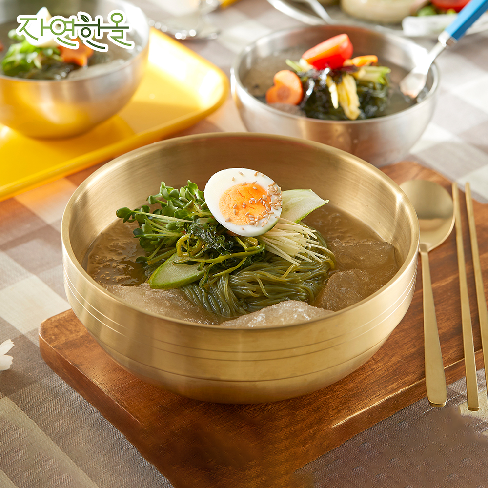 취나물냉면 / 산채냉면10인분세트 / 강원도산나물 / 취나물 / 국산사골 육수 : 자연한올