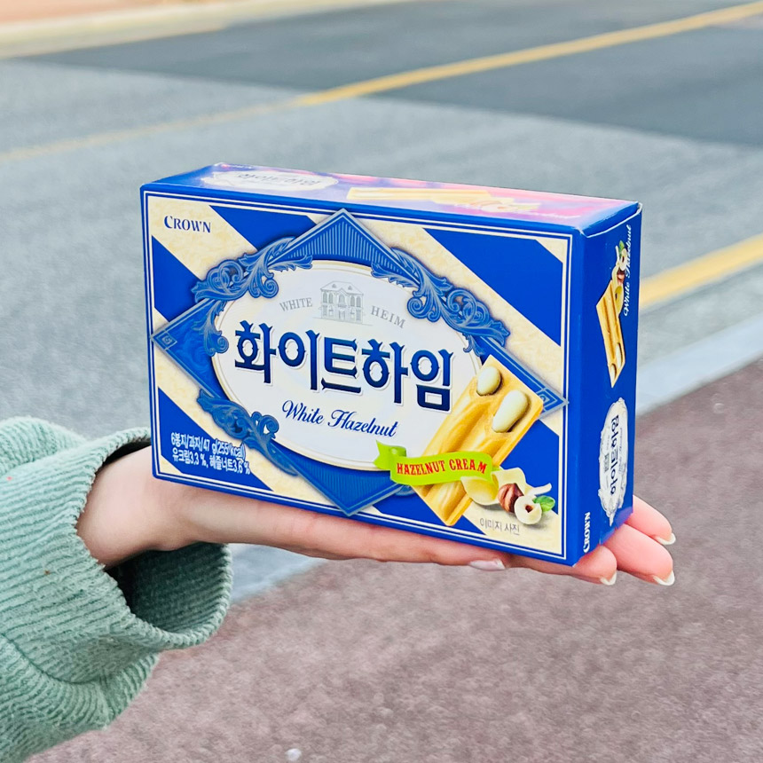 크라운 화이트 하임 47g 21개 1박스 한박스 대용량 : 슬기로운알뜰마트