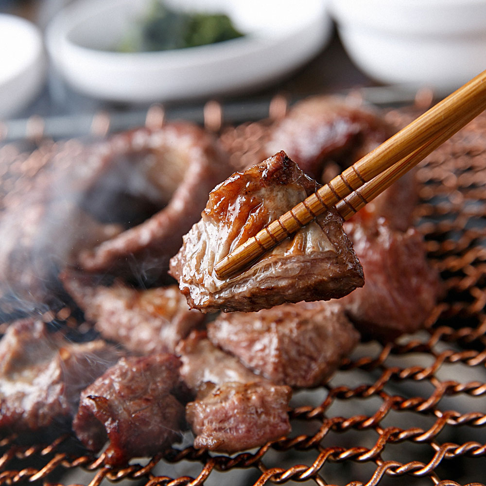 [미트포테이블] 원조 마포 마늘 양념 갈매기살 2kg : 미트포테이블