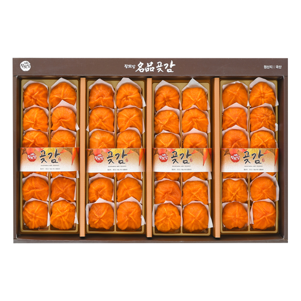 Fresh 일성영농조합법인 곶감 선물세트 48과 1.8kg 고급형 보냉가방 포장 : 후레쉬앤푸드