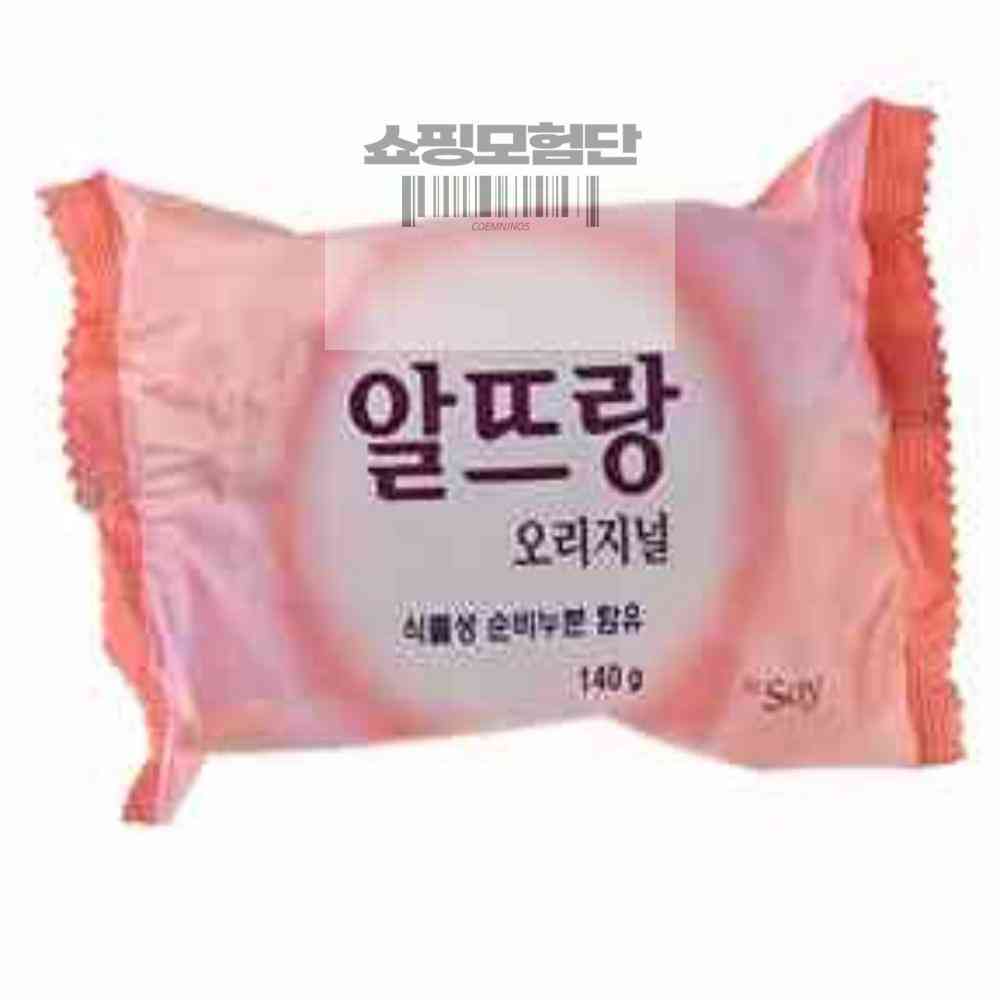 쇼핑모험단 알뜨랑 비누 핑크3p 140g 향기비누 고급비누 : 쇼핑모험단