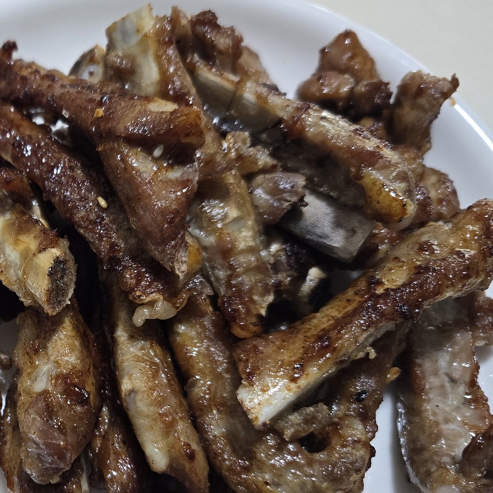 올댓미트 손가락갈비 국내산돼지갈비 500g 1+1 : 올댓 미트