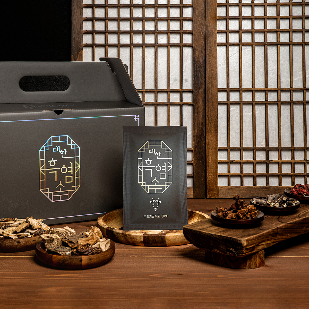 대한흑염소 100% 국산 흑염소진액 (100ml x 30포) : 농업회사법인 주식회사 록원