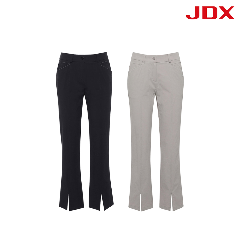 제이디엑스 JDX 얇고 신축성좋은 여성골프바지 구김없는 여름 냉감바지 골프연습복 : 제이디엑스 JDX