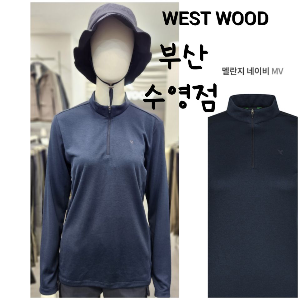 웨스트우드 여성 베이직 집업 티셔츠 WP1WTTS302 : 부산수영점 웨스트우드