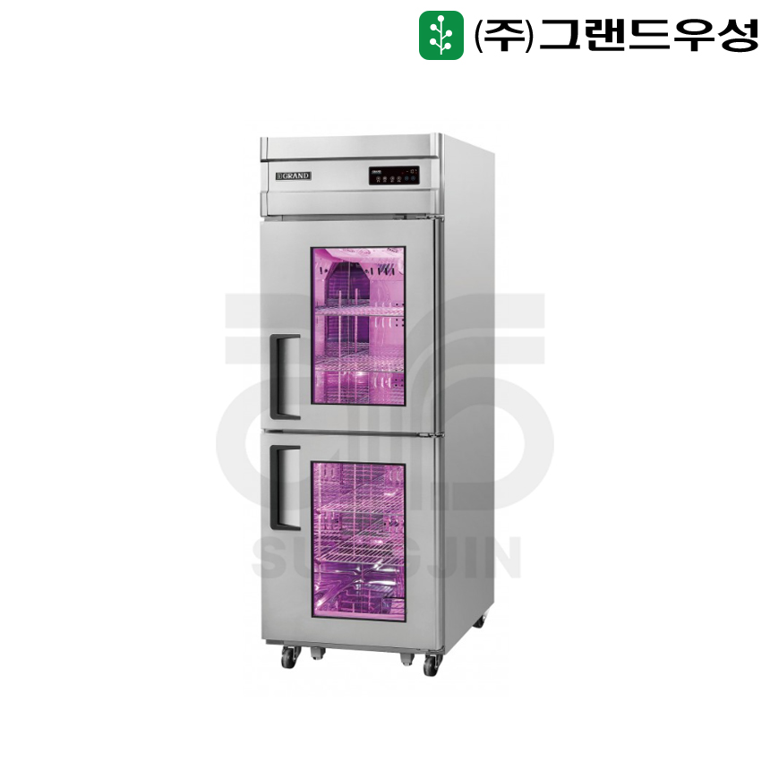 그랜드우성 간냉식 25박스 정육숙성고 유리문 업소용 냉장고 : 성진 하이쿨