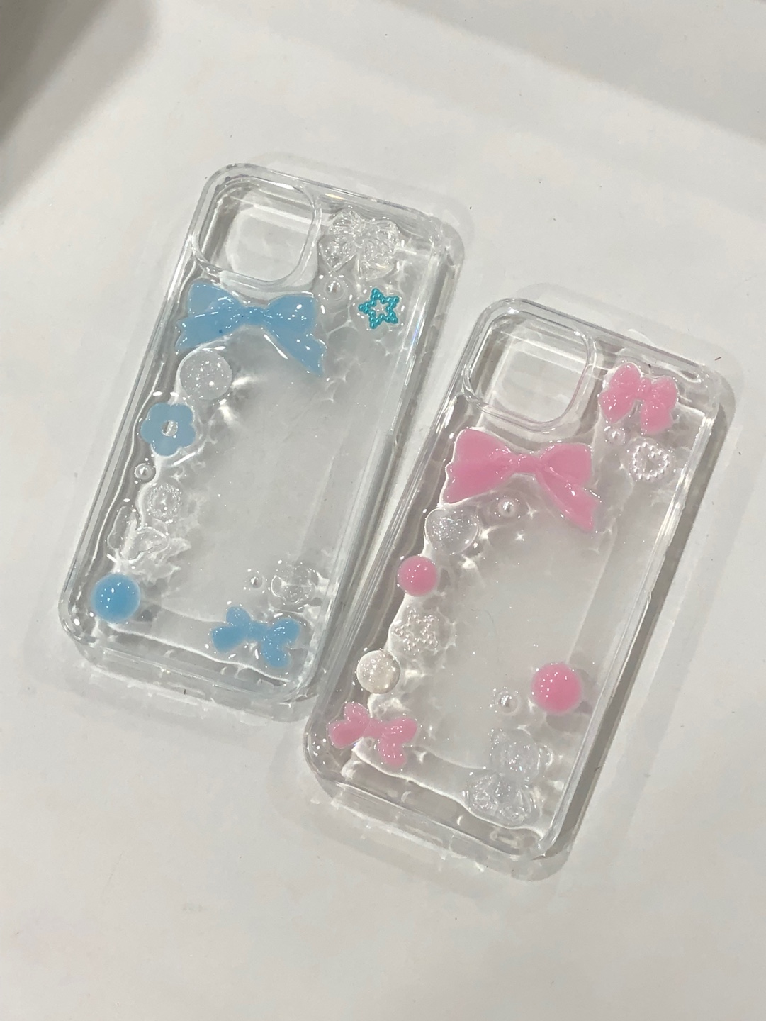 여울 frame resin phone case 2colors 레진 핸드폰 케이스 폴꾸 탑꾸 : 여울 YEOUL