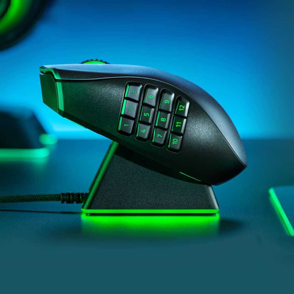 레이저 무선 마우스 Razer 호환 충전독 크로마 RGB 베이스 단일상품 : 바다봄마켓
