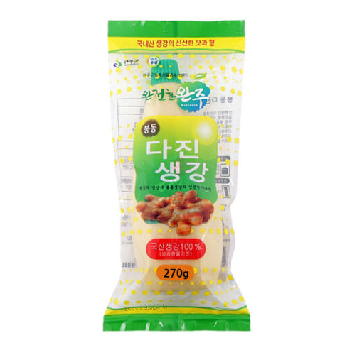 봉상생강조합 다진생강 270g : 완주몰