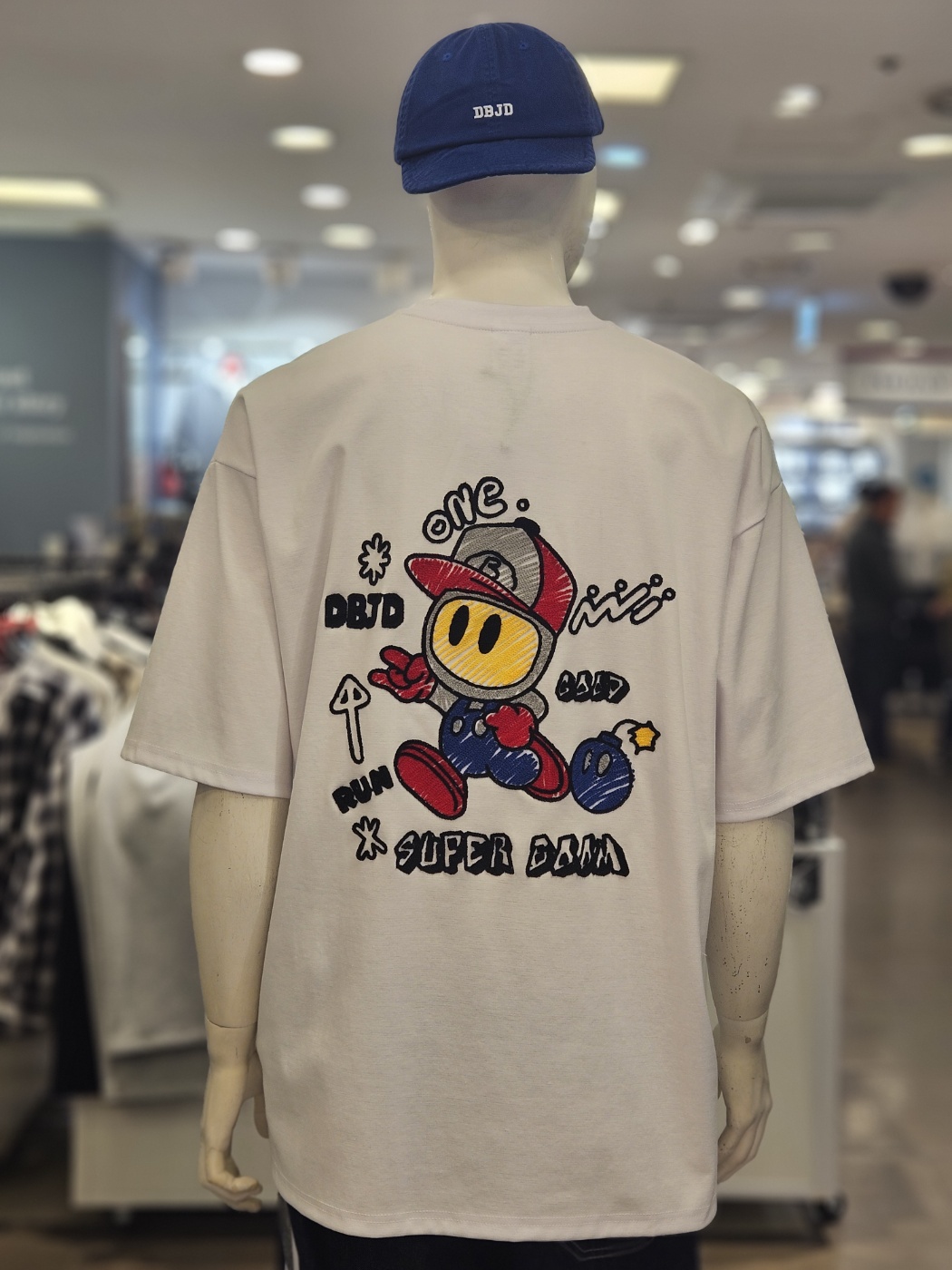 더블JD  25  SS 슈퍼봄  반팔 (JGEABT10202) : 2001 중계점 더블제이디