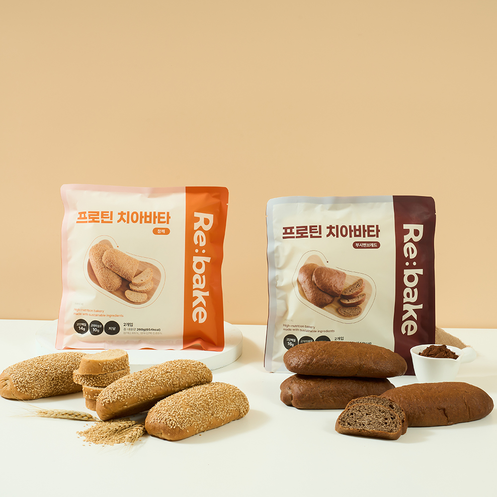 저당 프로틴 치아바타 고단백 고식이 촉촉 쫄깃한 식감 260g : 리하베스트