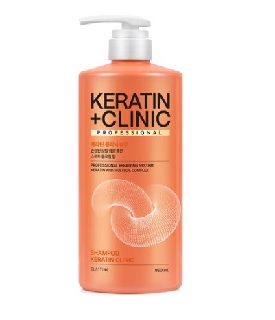 엘라스틴 케라틴 클리닉 단백질 고영양 약산성 샴푸 스위트 플로럴 향, 950ml : 디엔마트 DN