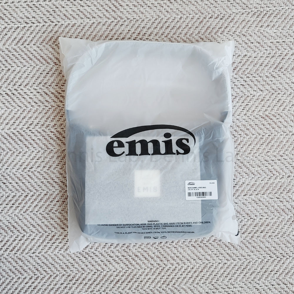 국내매장판 EMIS 이미스 뉴 에나멜 호보백 글로시 레더 가방 블랙 : CP스토어