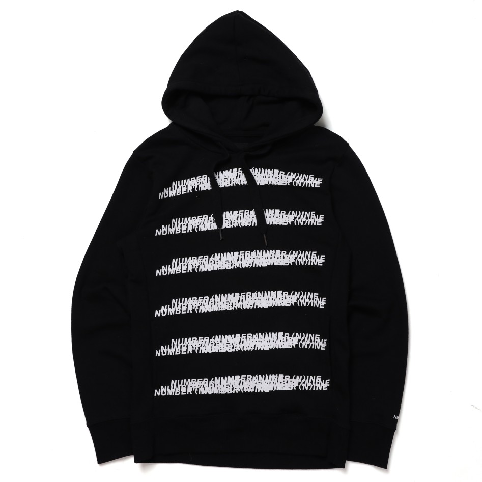 넘버나인 Monogram Logo Hoodie : 발발빈티지