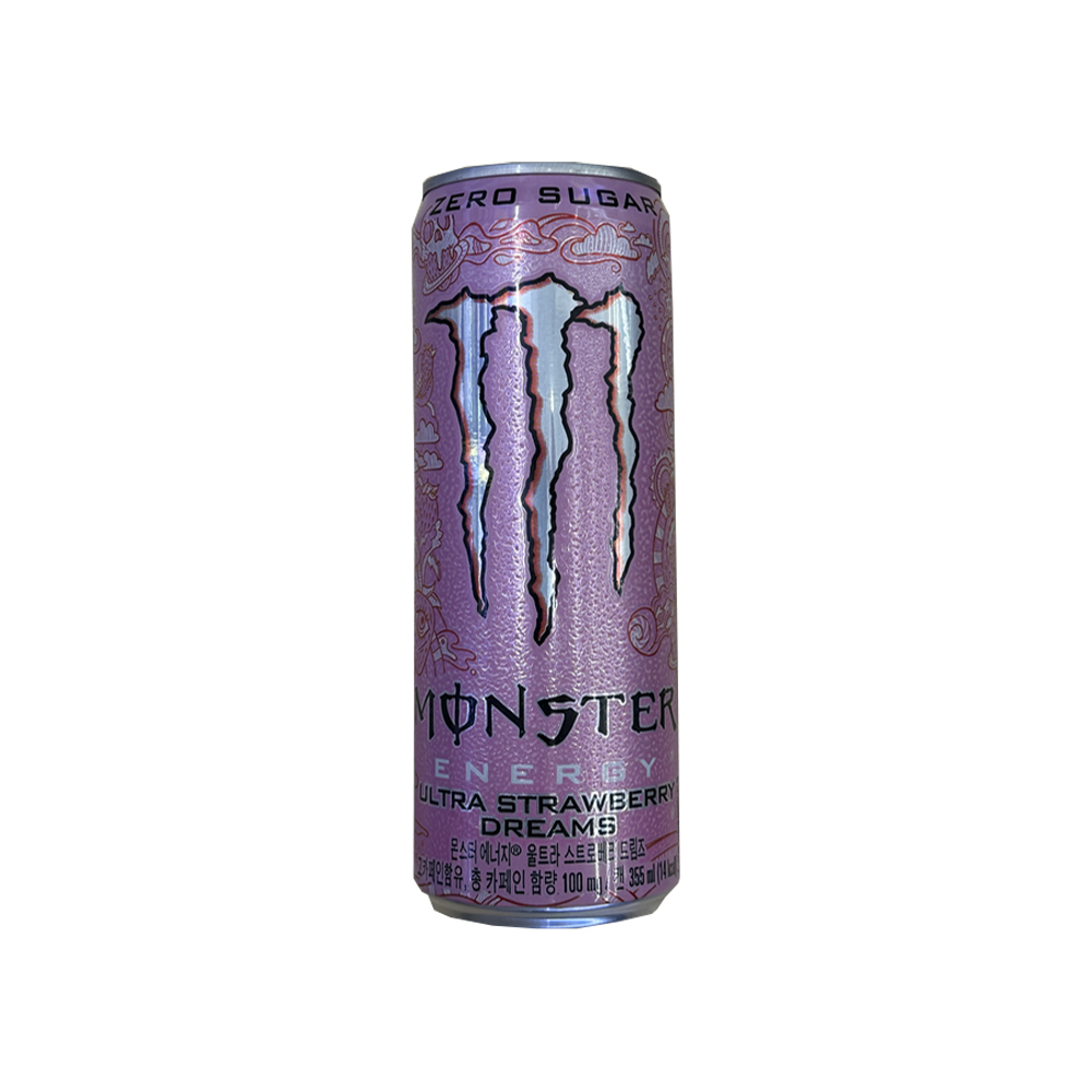 몬스터 에너지 울트라 스트로베리 드림즈 355ml x 20개 : 블리스원샵