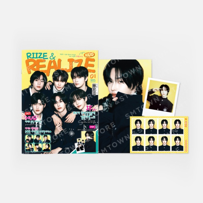 라이즈 쇼타로 은석 성찬 원빈 소희 앤톤 허그 매거진 세트 RIIZE HUG MAGAZINE SET : KTOWORLD