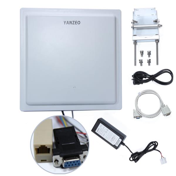 SI802 25m 장거리 12dbi 안테나 UHF RFID 리더 RJ45 USB RS232/RS485/Wiegand 출력 IP67 통합 : 엘앤에스산업
