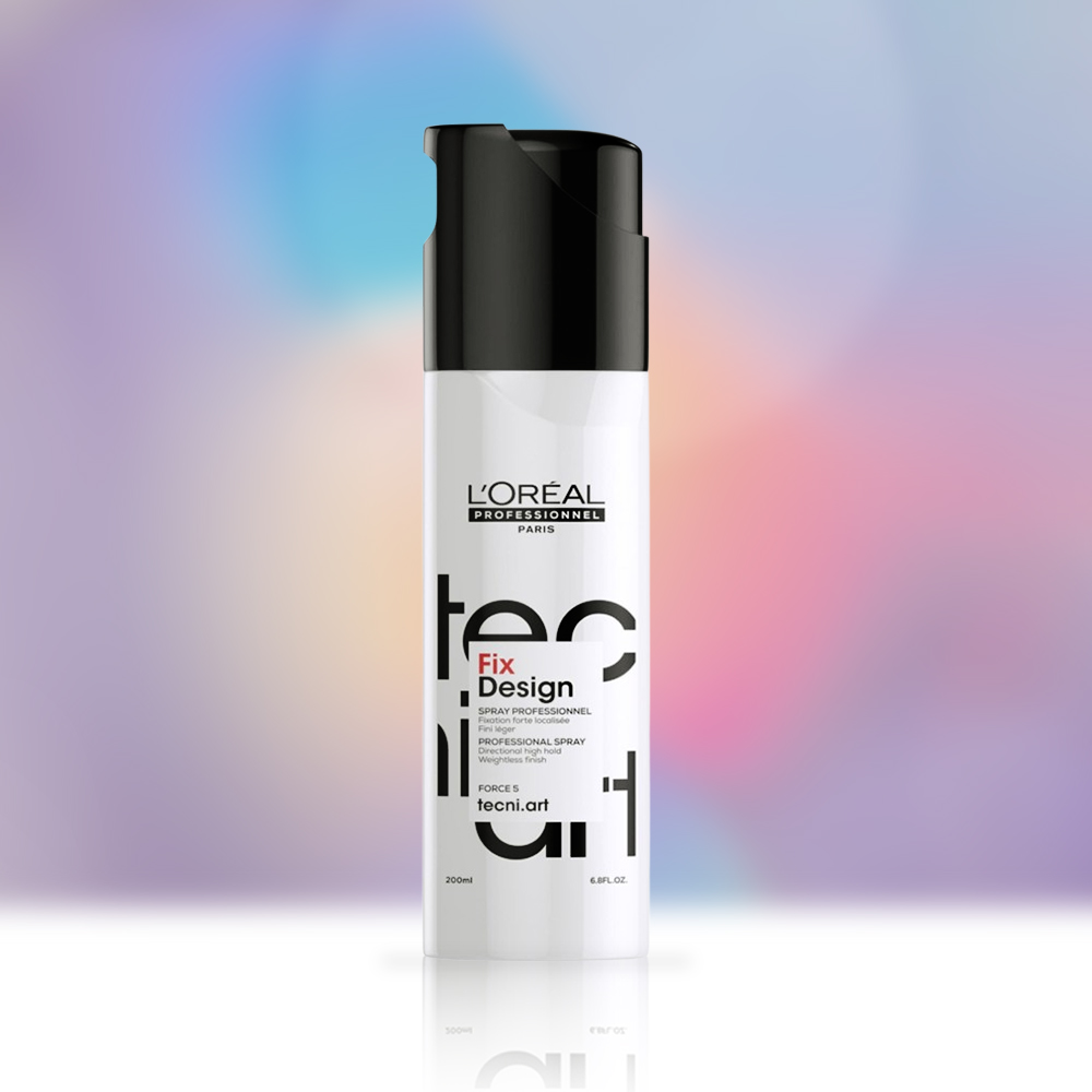 로레알 테크니아트 픽스 디자인 스프레이 앞머리 고정 헤어 스프레이 200ml : 솜씨헤어샵