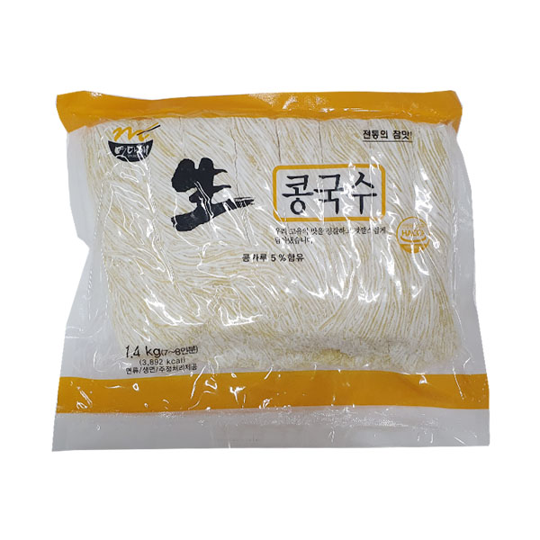 진성 면다해생콩국수면1.4KG 콩국수 생콩국수면 국수 국수면 식자재 : tomoshop