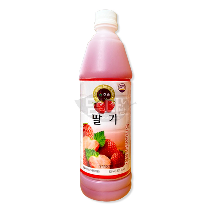 [청솔] 딸기 원액 835ml 외 16종 음료베이스 : 담터다방