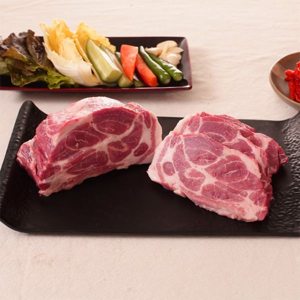 가야촌 한돈 냉장 목살 1.5kg (500g X 3) : 가야촌