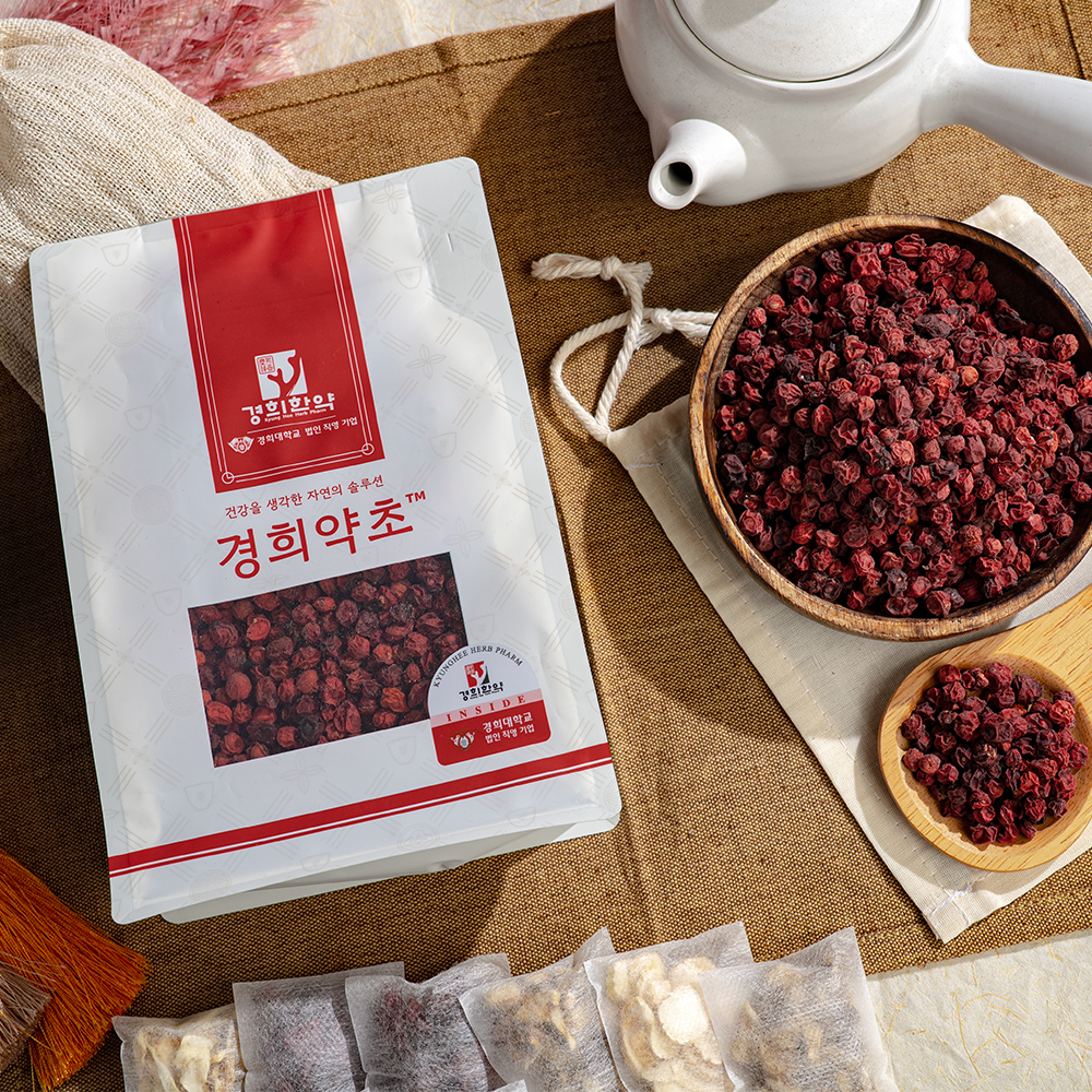 경희약초 프리미엄 문경산 오미자 (GAP 인증) 200g : 경희한약 경희약초