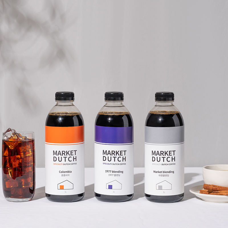 더치커피 1L+1L 콜드브루 원액 마켓더치 스페셜티 원두 브라질,디카페인 외7종 : 진주시장