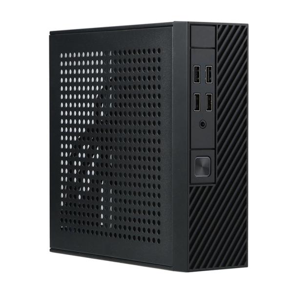 M10 미니 ITX 컴퓨터 케이스 HTPC 호스트 섀시 USB2.0 ITX 인클로저 사무용 산업용 제어 섀시 하기 쉬운 : 본감잔플렉스