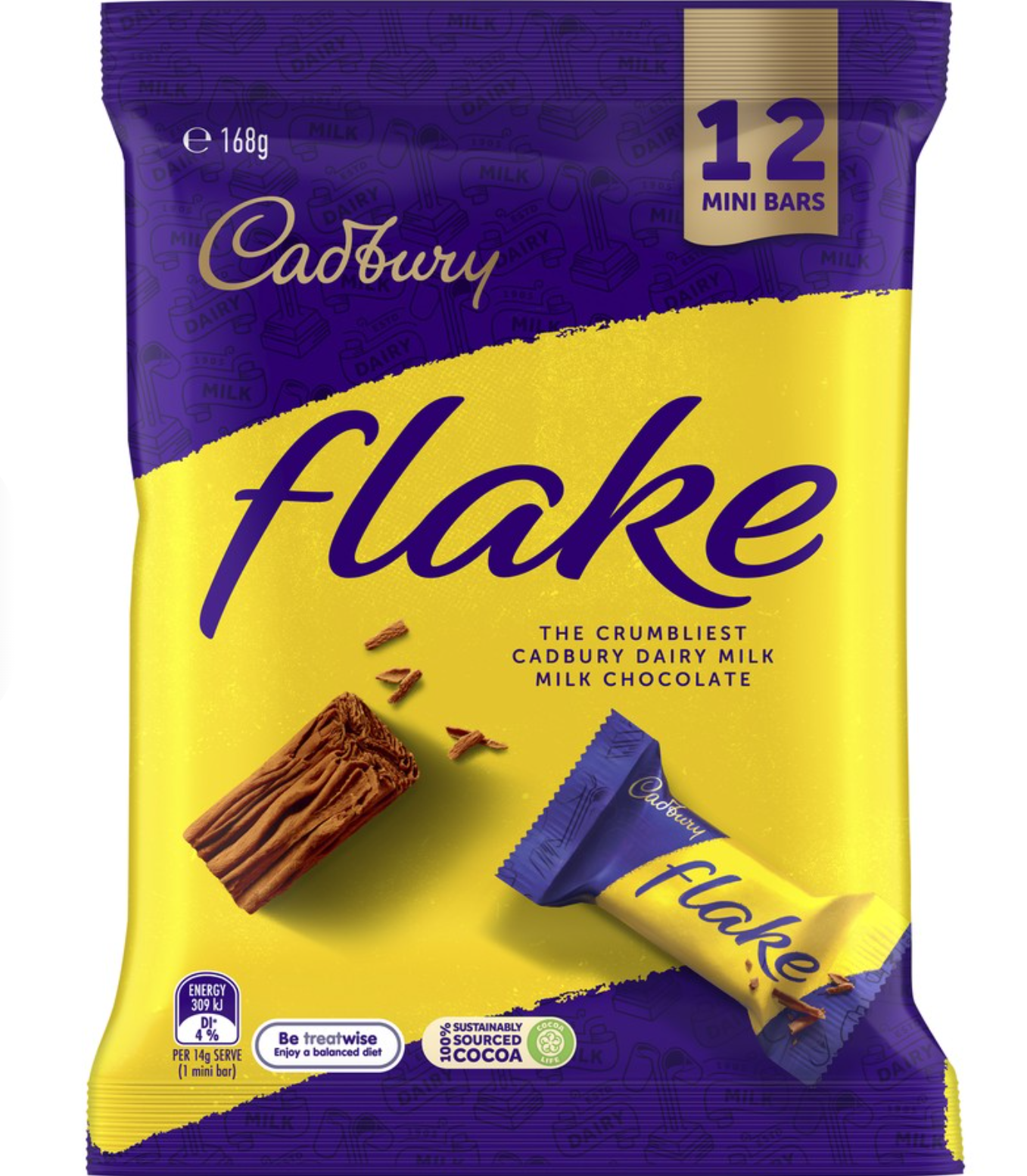 캐드버리 플레이크 초콜릿 12피스168g 3봉지 Cadbury 교회선물 단체선물 : LEAH MARKET